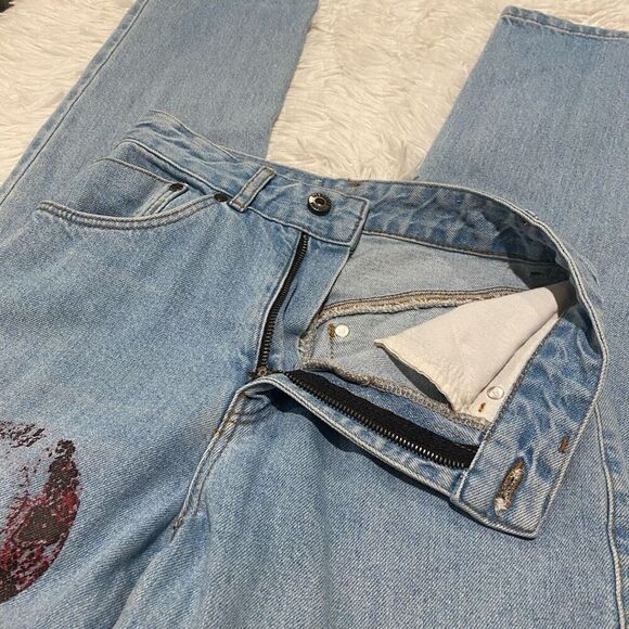 The Ragged Priest Reputation Snake Mom Jeans Size 26 - Picture 5 of 7
